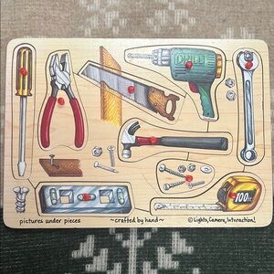 Melissa & Doug Kids Tool Puzzle